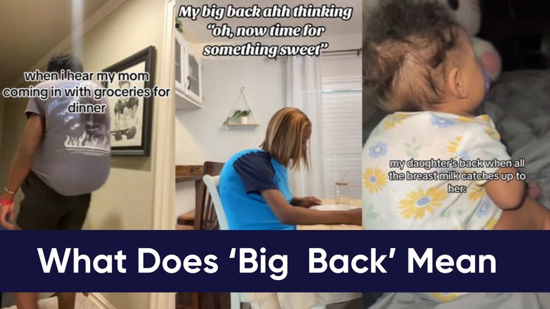 Big Back trend examples