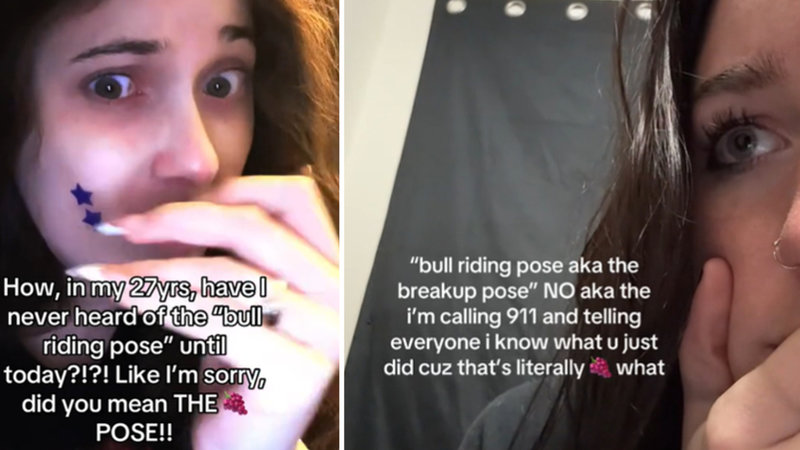 What Is The 'Bull Rider Pose' On TikTok? The Controversial Slang Term Explained