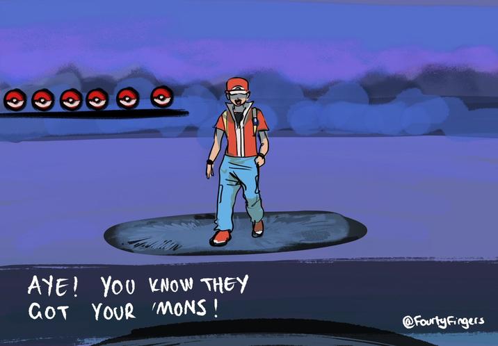 October 13th, 2024 'You Know They Got Your Mans' Meme by @FourtyFingers AYE! YOU KNOW THEY GOT YOUR MONS! @Fourty Fingers