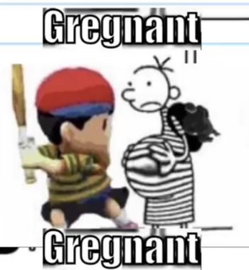 Is he Gregnant? Gregnant Gregnant