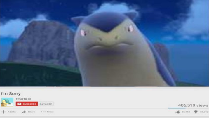 October 13th, 2024 Meme by @BlueGotAClue I'm Sorry TmarTn Subscribe 3212,350 + Add to Share More 406,519 views 26363 35,012